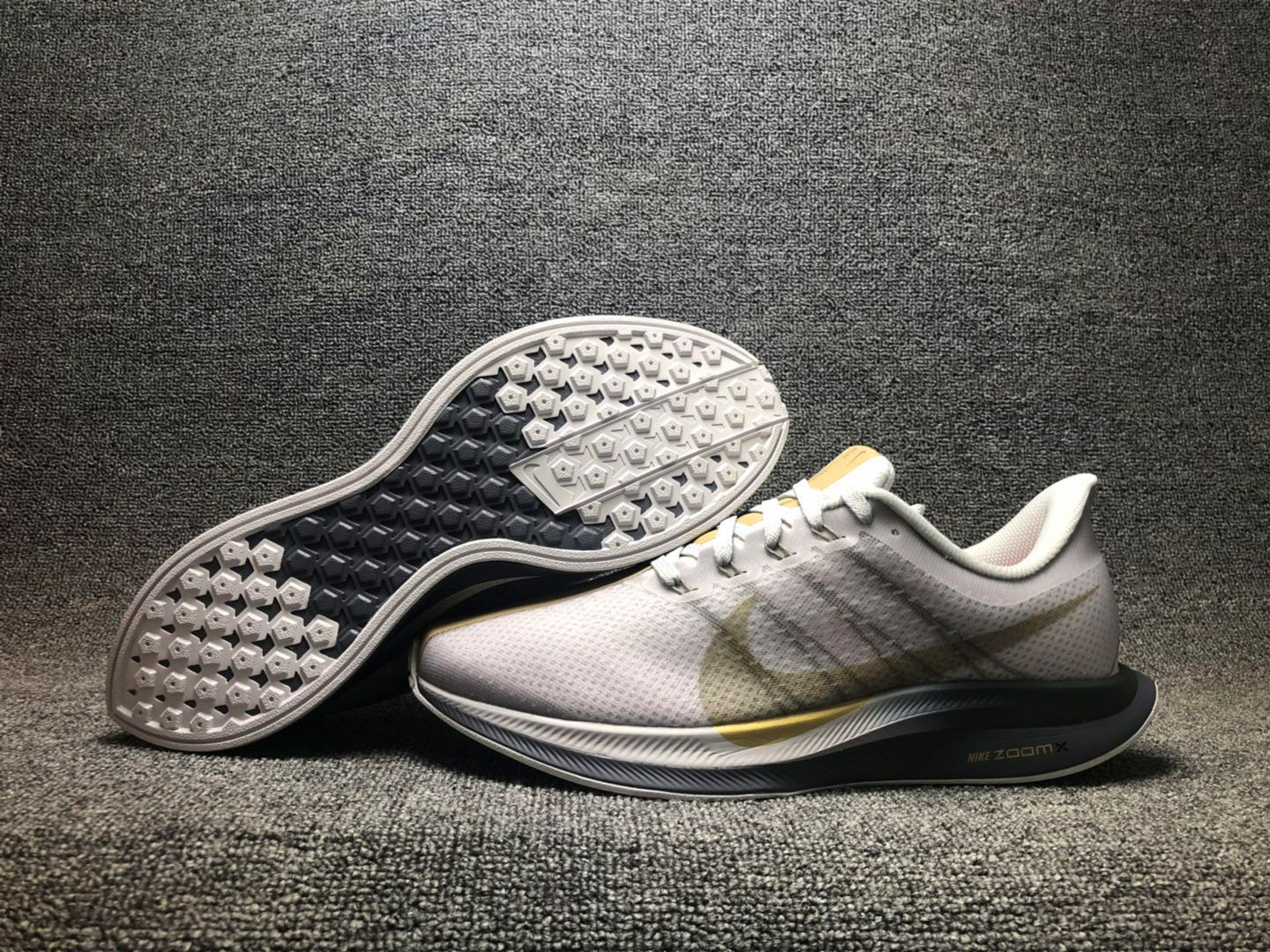 Nike Zoom Pegasus Turbo White Gold Shoes